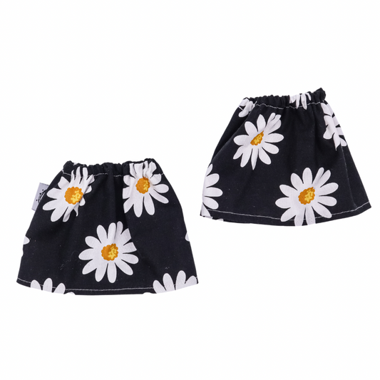 Daisy Chain Black Sock Muffs