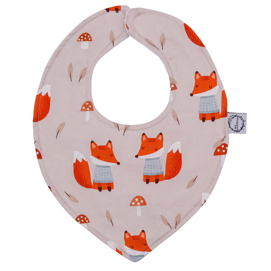 Mr Fox Dribble Bib