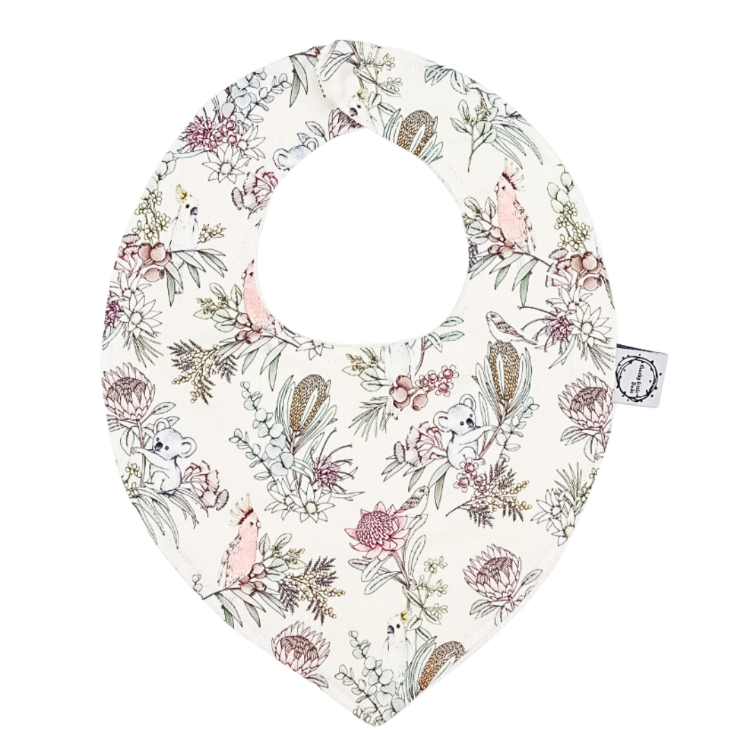 Ada Floral Dribble Bib