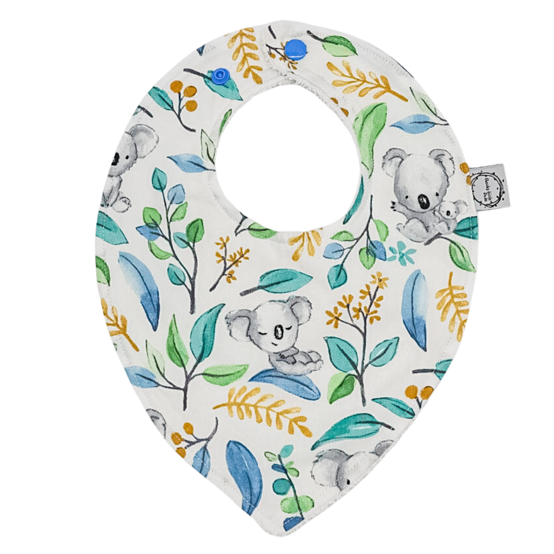 Blue Koala Dribble Bib