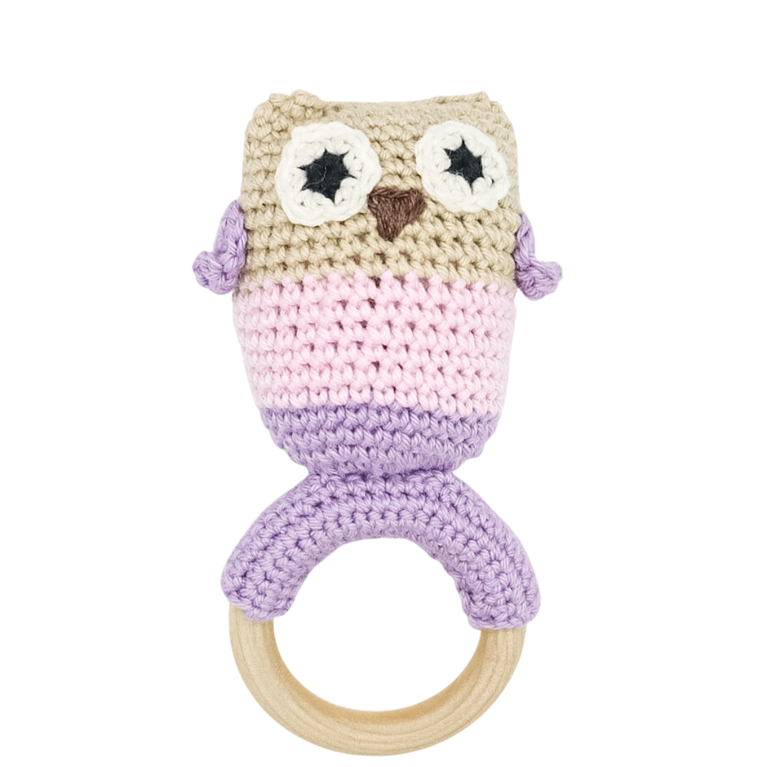 Owl Purple Teether