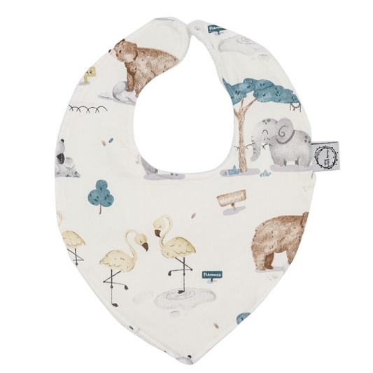 Zoo Dribble Bib