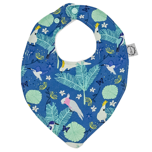 Night Birds Dribble Bib