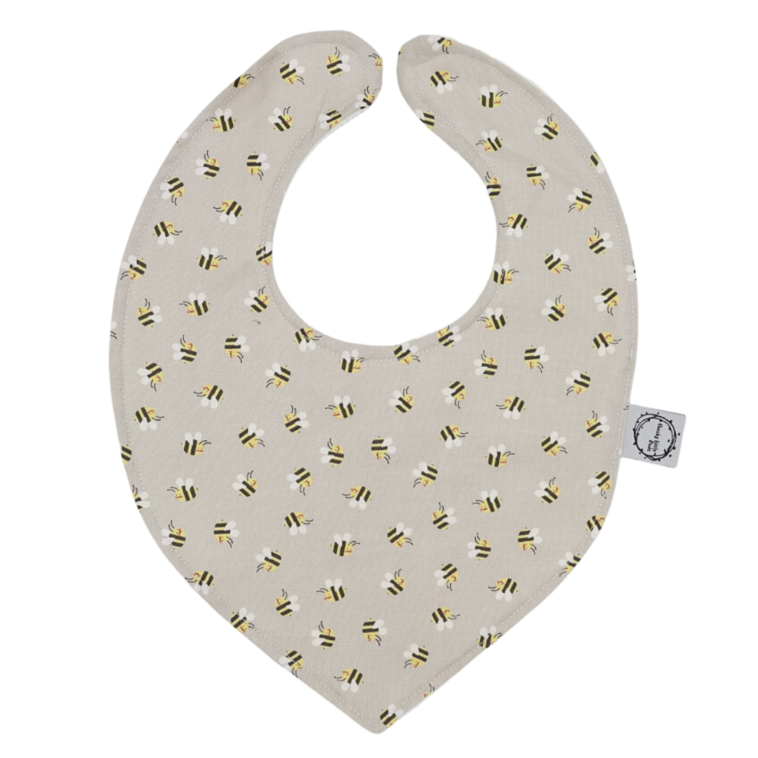 Bees Dribble Bib