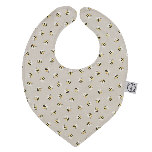 Bees Dribble Bib