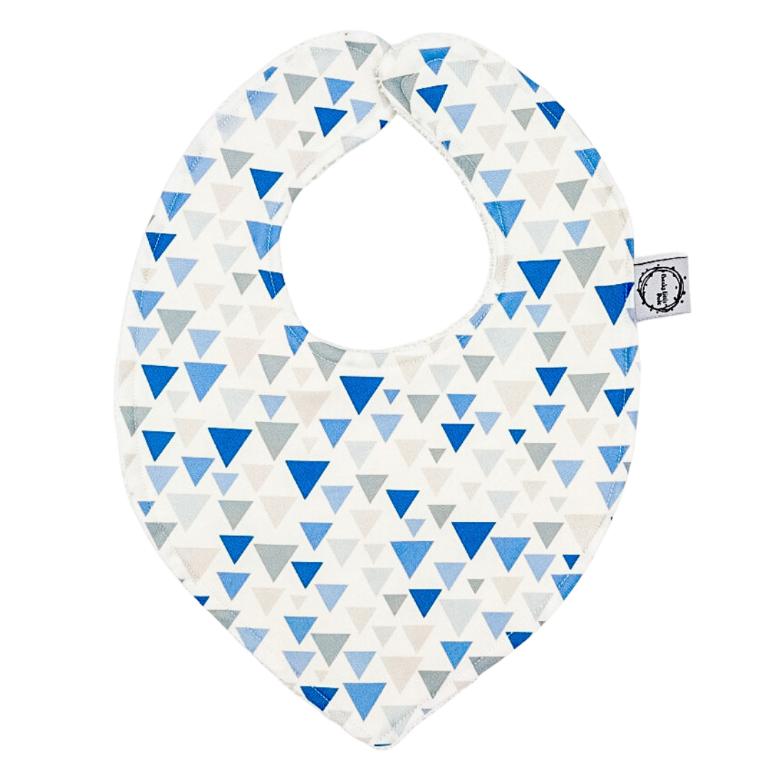 Blue Triangles Dribble Bib