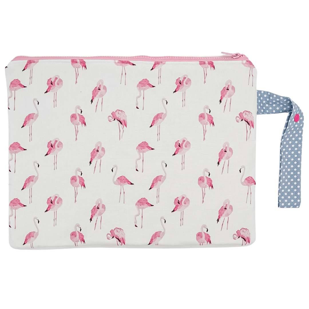 Flamingo Zippy Bag