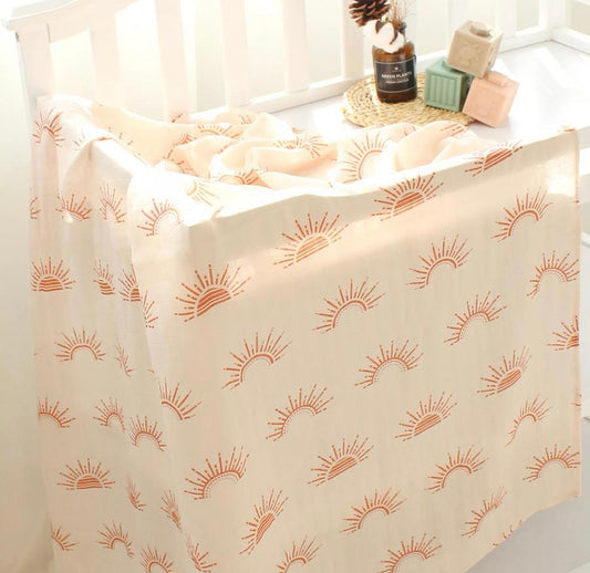 Sunrise Bamboo Muslin Wraps