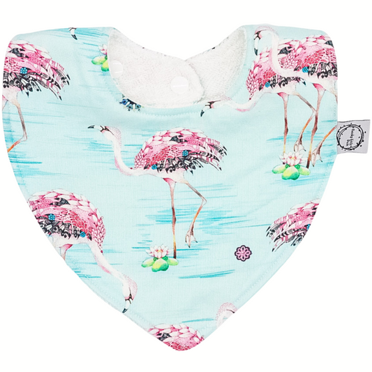 Water Flamingo Dribble Bib