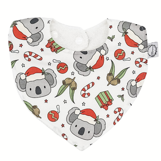 Christmas Koala Dribble Bib