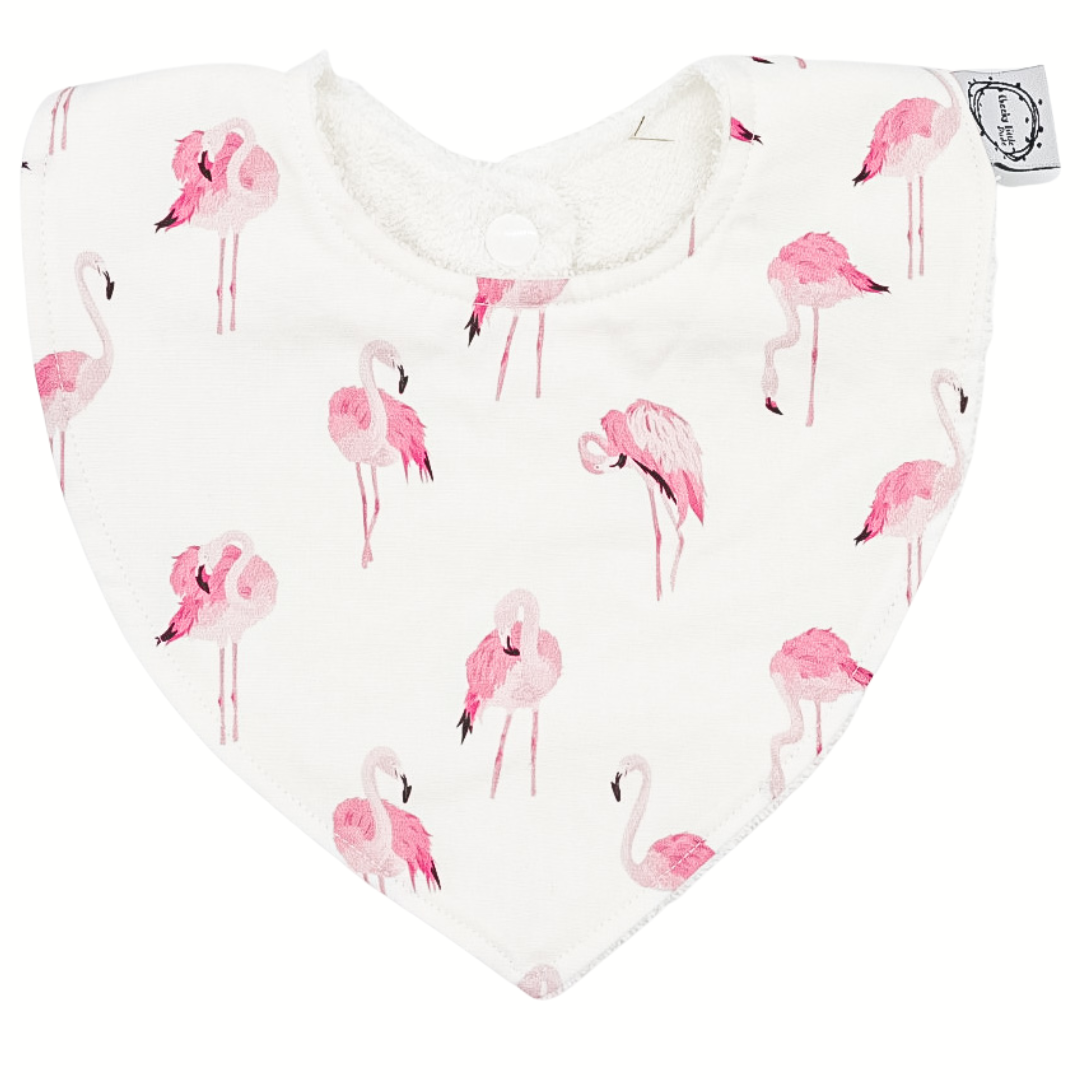 Flamingo Dribble Bib