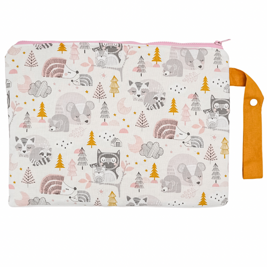 Miss Forest Animals Zippy Bag